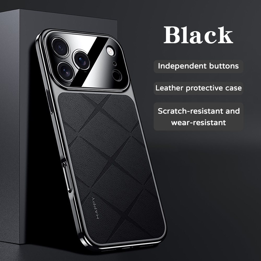 Camera Leather Case - إطار جلدي مطلي لهاتف آيفون 17