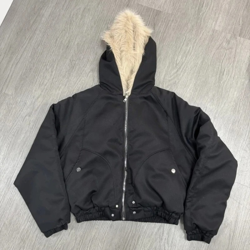 Vintage Zip Hoodie - Y2k القوطية خمر الأسود زمم هوديي
