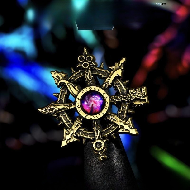 Vintage Collectible Pins - بروش معدني عتيق بنمط النجمة الخماسية