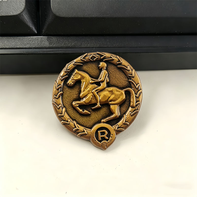 Vintage Collectible Pins - شارة الفارس الألماني الشابة، شارة راكبي