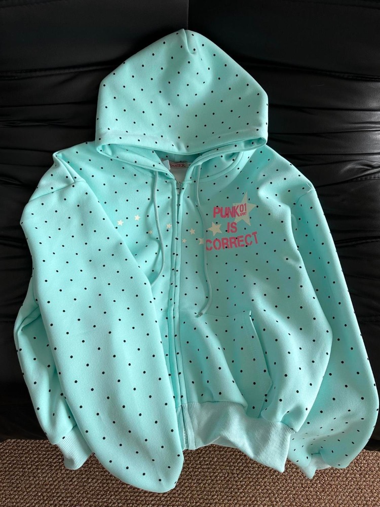 Vintage Zip Hoodie - سترة نسائية جديدة لربيع 2026 بنمط