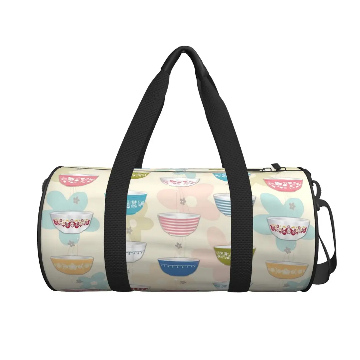 Vintage Collectible Pyrex - مجموعة أطباق بيركس الكلاسيكية حقيبة رياضية
