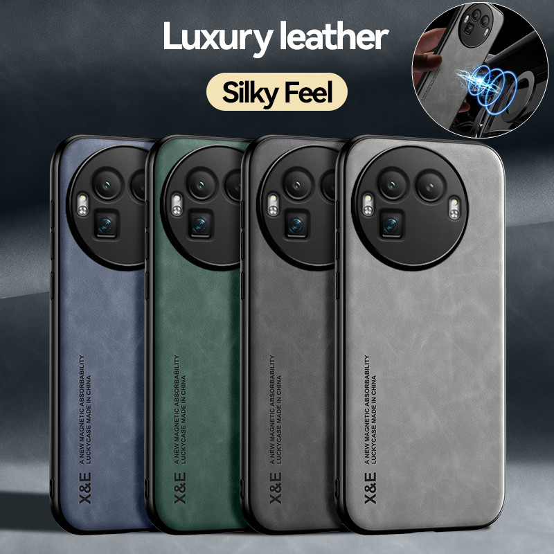 Camera Leather Case - غطاء حماية مغناطيسي فاخر لهواتف Realme