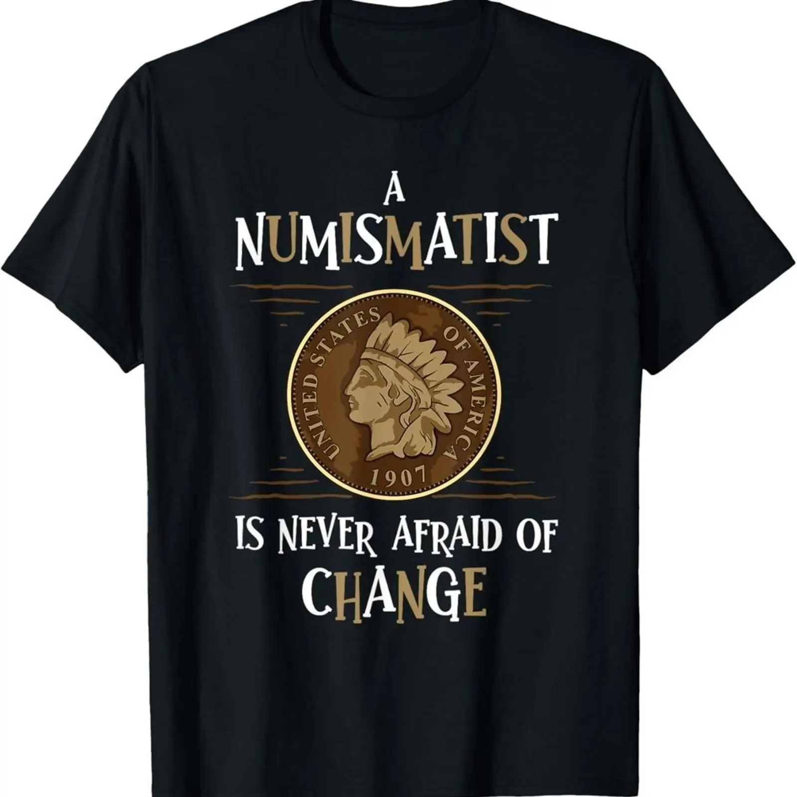 Collectible Vintage T Shirts - تي شيرت أسود بتصميم مرح لجمع