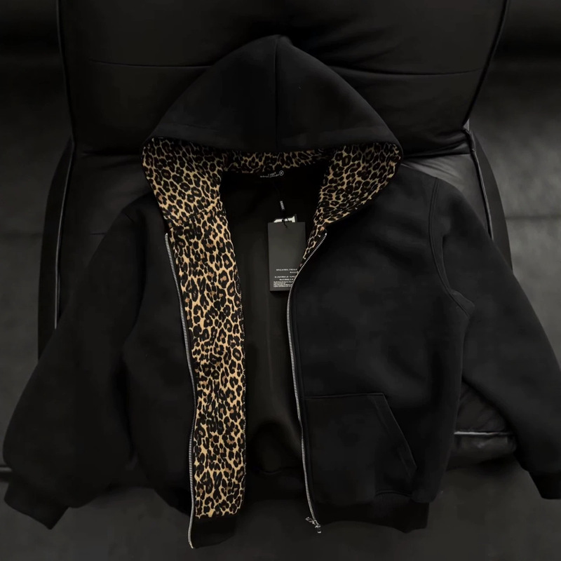 Vintage Zip Hoodie - سترة رجالية من QICHE بتصميم أمريكي
