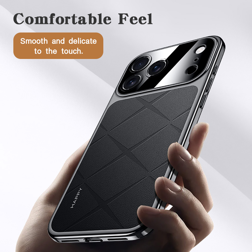 إطار جلدي مطلي لهاتف آيفون 17  - مراجعة Camera Leather Case وسعره