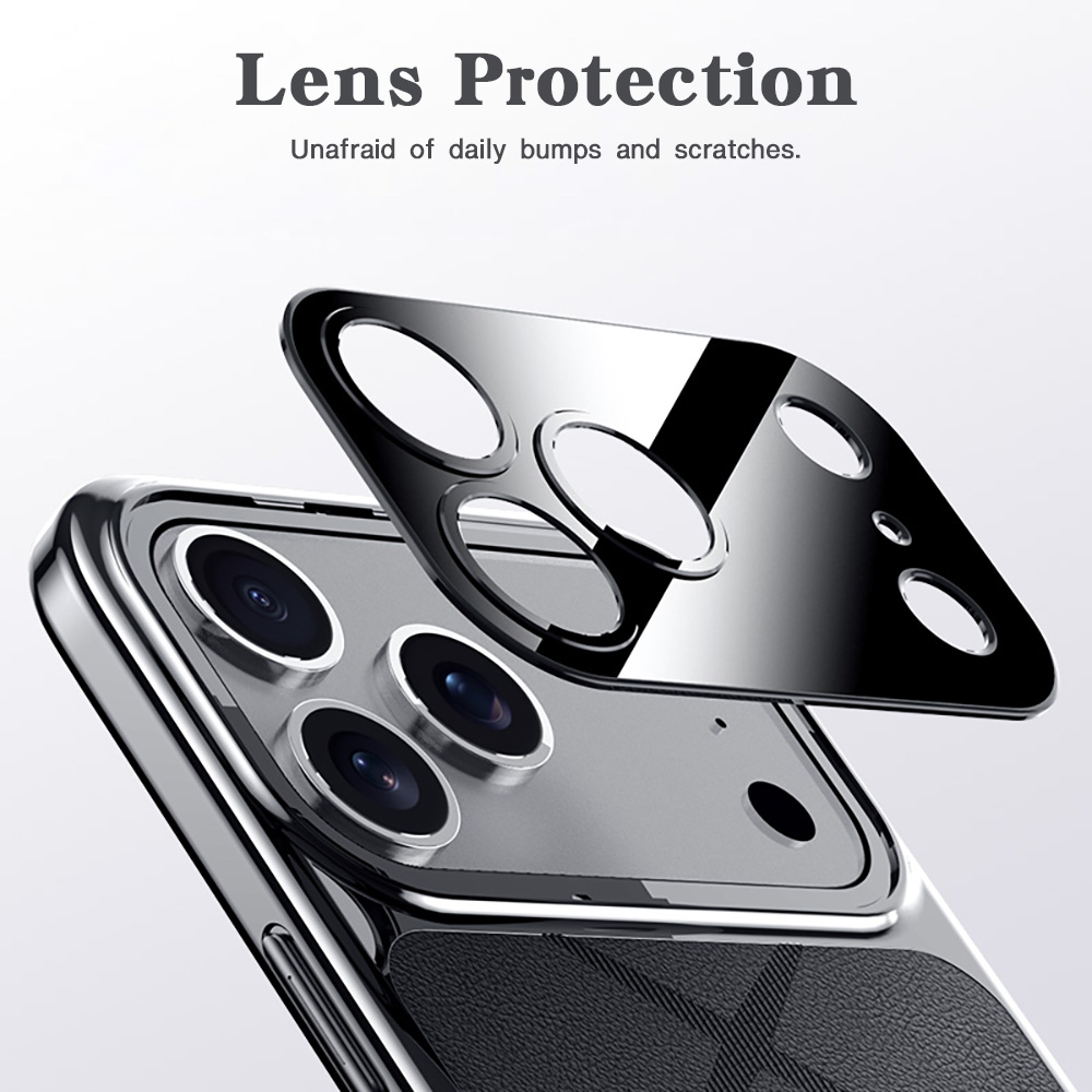 إطار جلدي مطلي لهاتف آيفون 17  - مراجعة Camera Leather Case وسعره