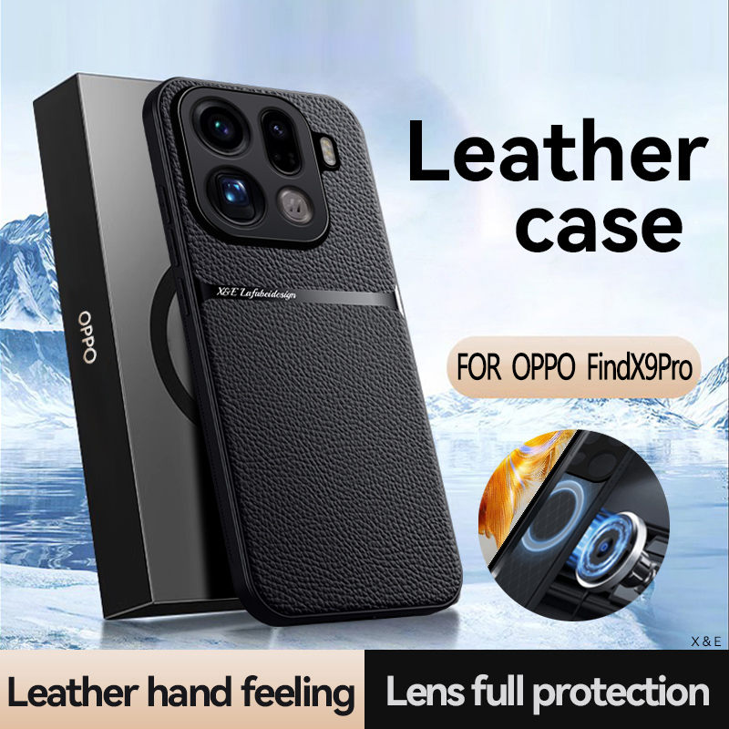 حافظة لهاتف OPPO Find X9 Pro X - مراجعة Camera Leather Case وسعره