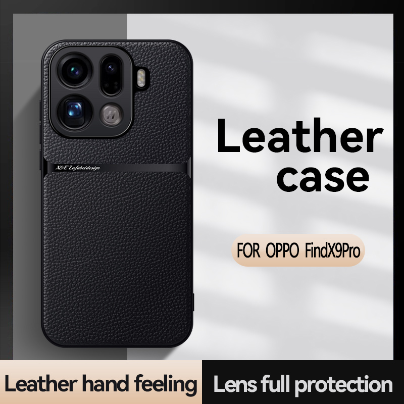 حافظة لهاتف OPPO Find X9 Pro X - مراجعة Camera Leather Case وسعره