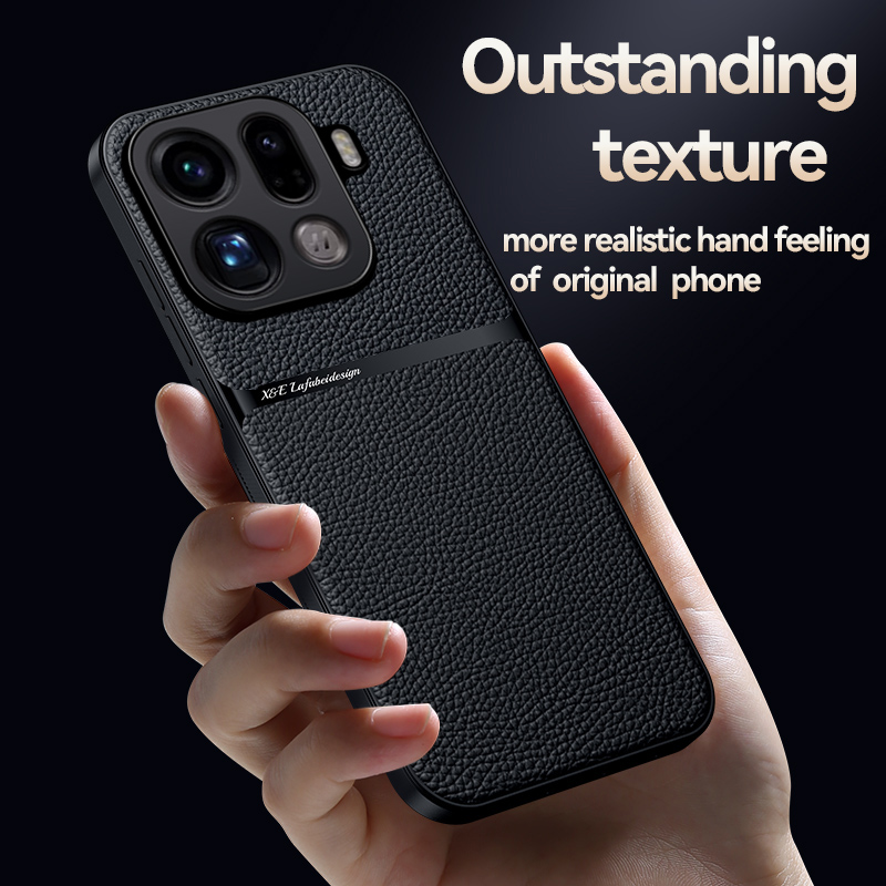 حافظة لهاتف OPPO Find X9 Pro X - مراجعة Camera Leather Case وسعره