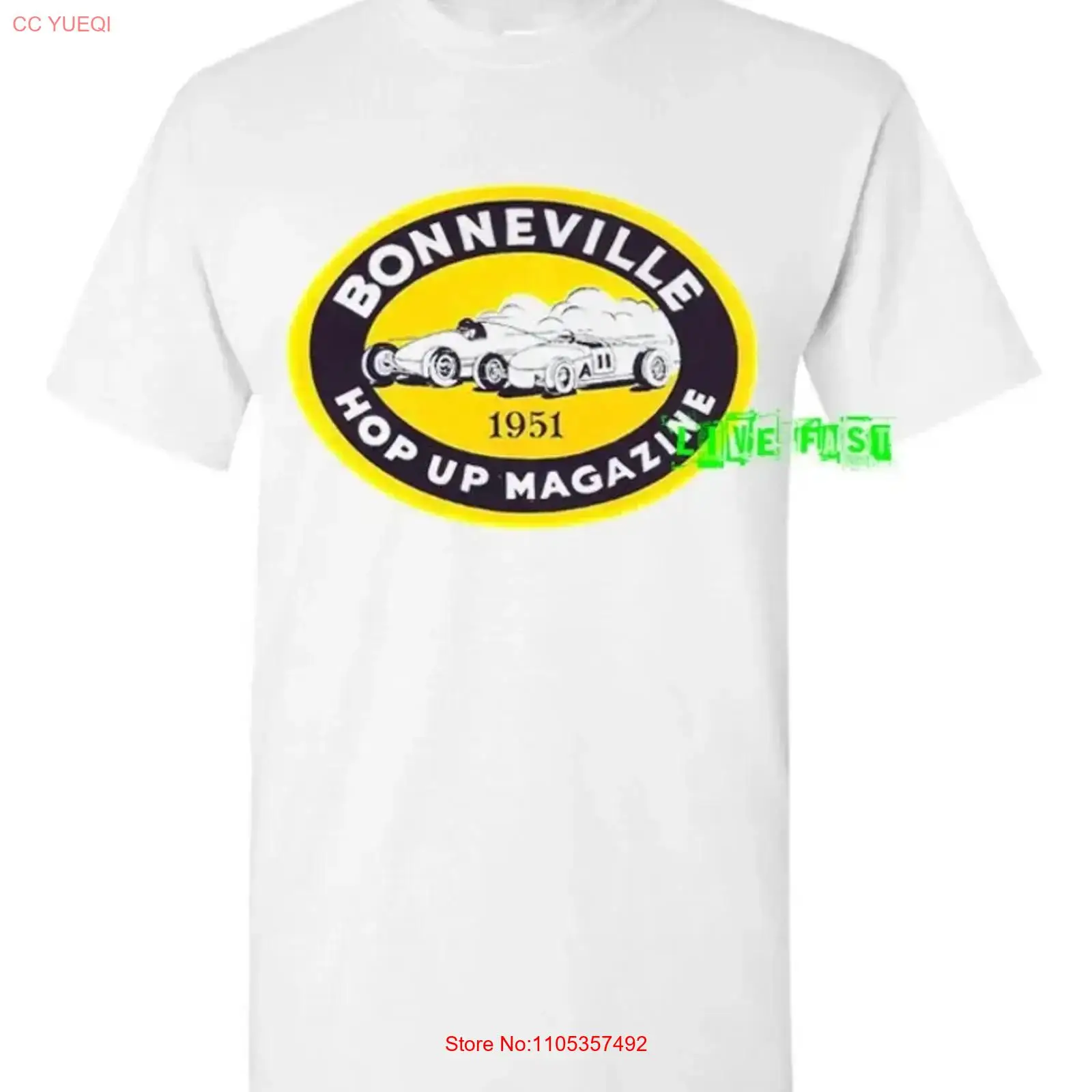 تي شيرت BONNEVILLE SALT FLATS  - مراجعة Collectible Vintage T Shirts وسعره