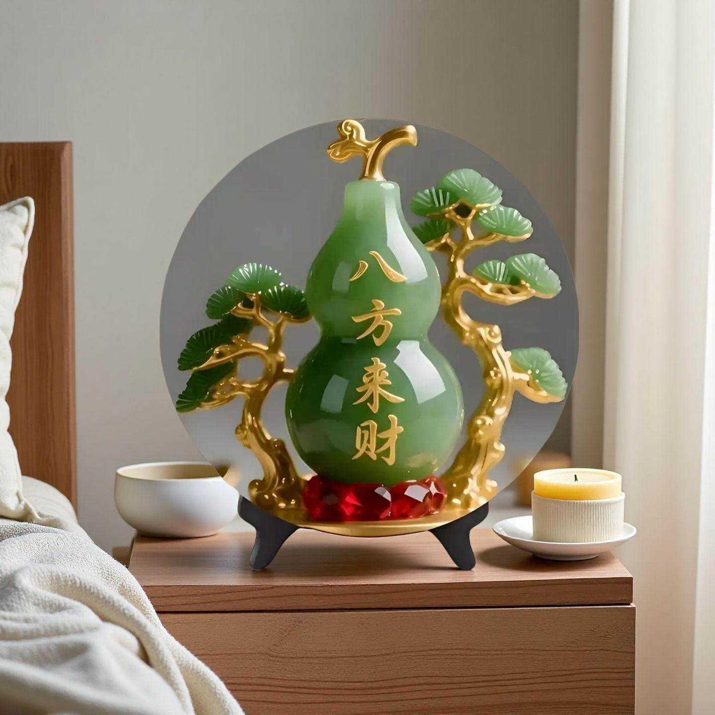 تمثال قرع من اليشم الطبيعي، دي - مراجعة Vintage Collectible Christmas Ornaments وسعره