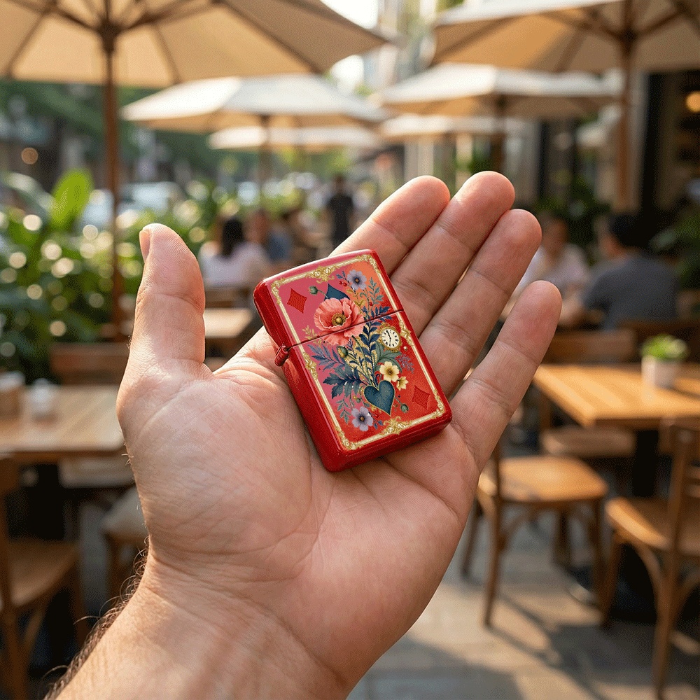 ولاعة ذات غطاء قابل للفتح بتصم - مراجعة Vintage Collectible Playing Cards وسعره