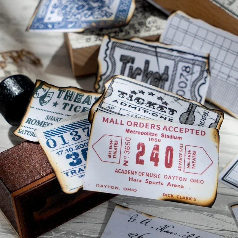 20 قطعة من ملصقات سلسلة المجمو - مراجعة Vintage Collectible Stamps وسعره
