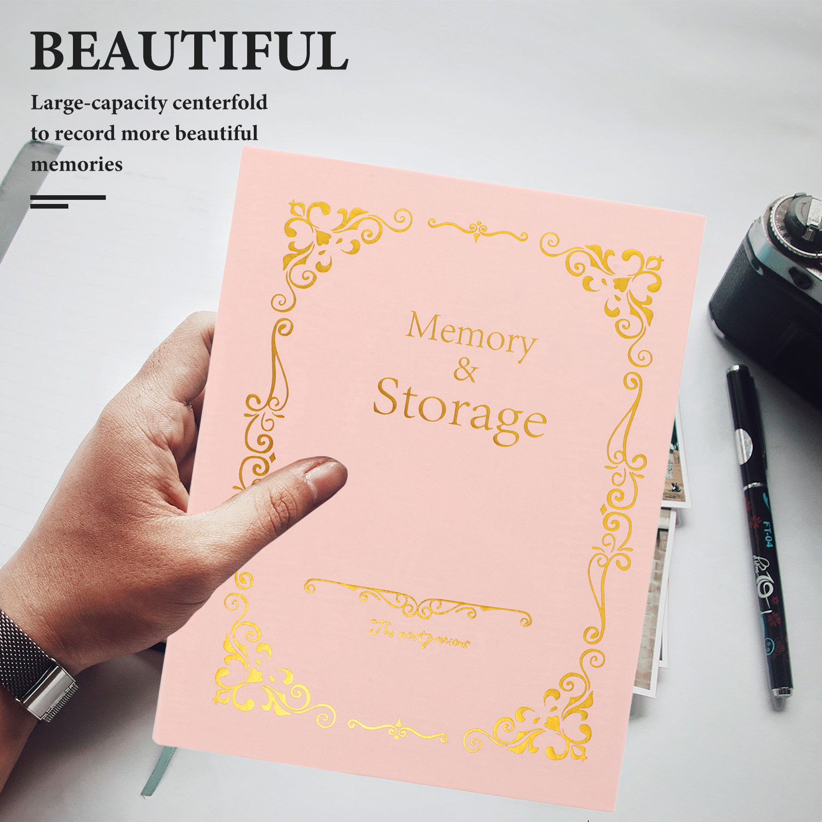 ألبوم صور مطبوع بورق ذهبي بتصم - مراجعة Vintage Collectible Stamps وسعره