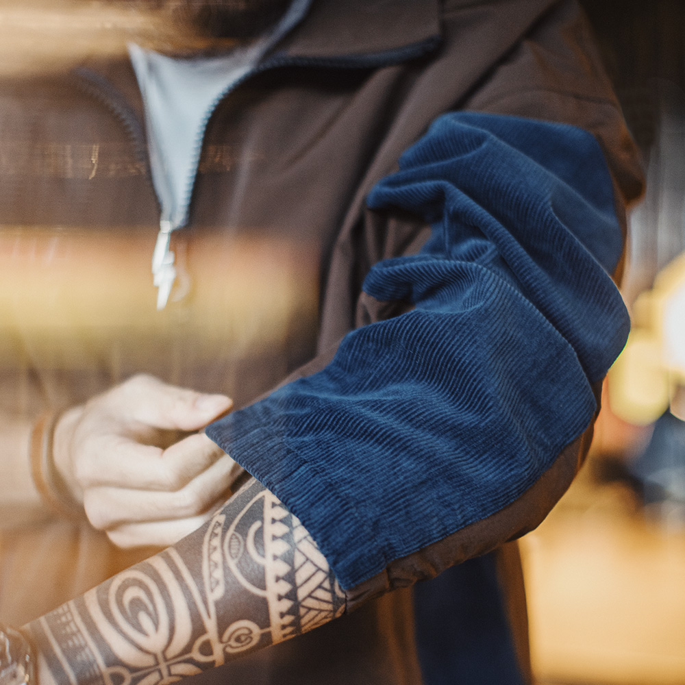 Maden خمر سروال قصير اللون كتل - مراجعة Vintage Zip Hoodie وسعره