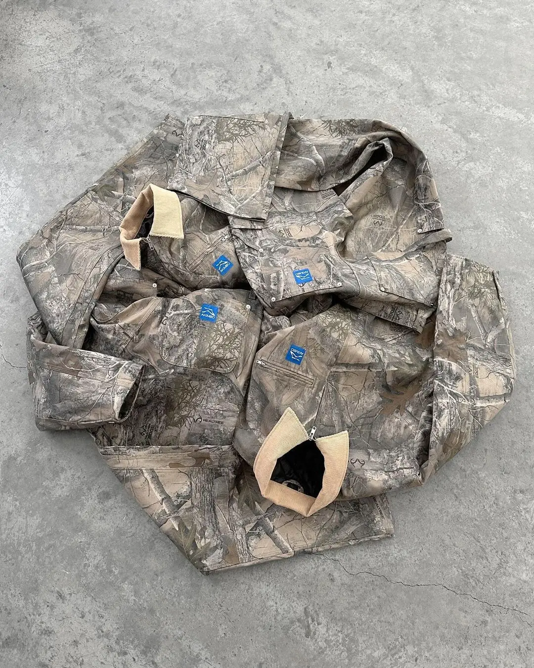 الخريف والشتاء التمويه المتضخم - مراجعة Vintage Zip Hoodie وسعره