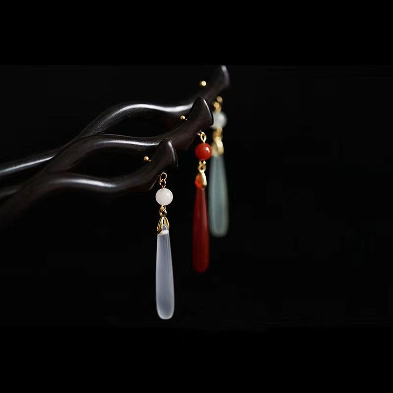 التقليدية خشبية شعر أسود عصا ا - مراجعة Vintage Jewelry Collection وسعره