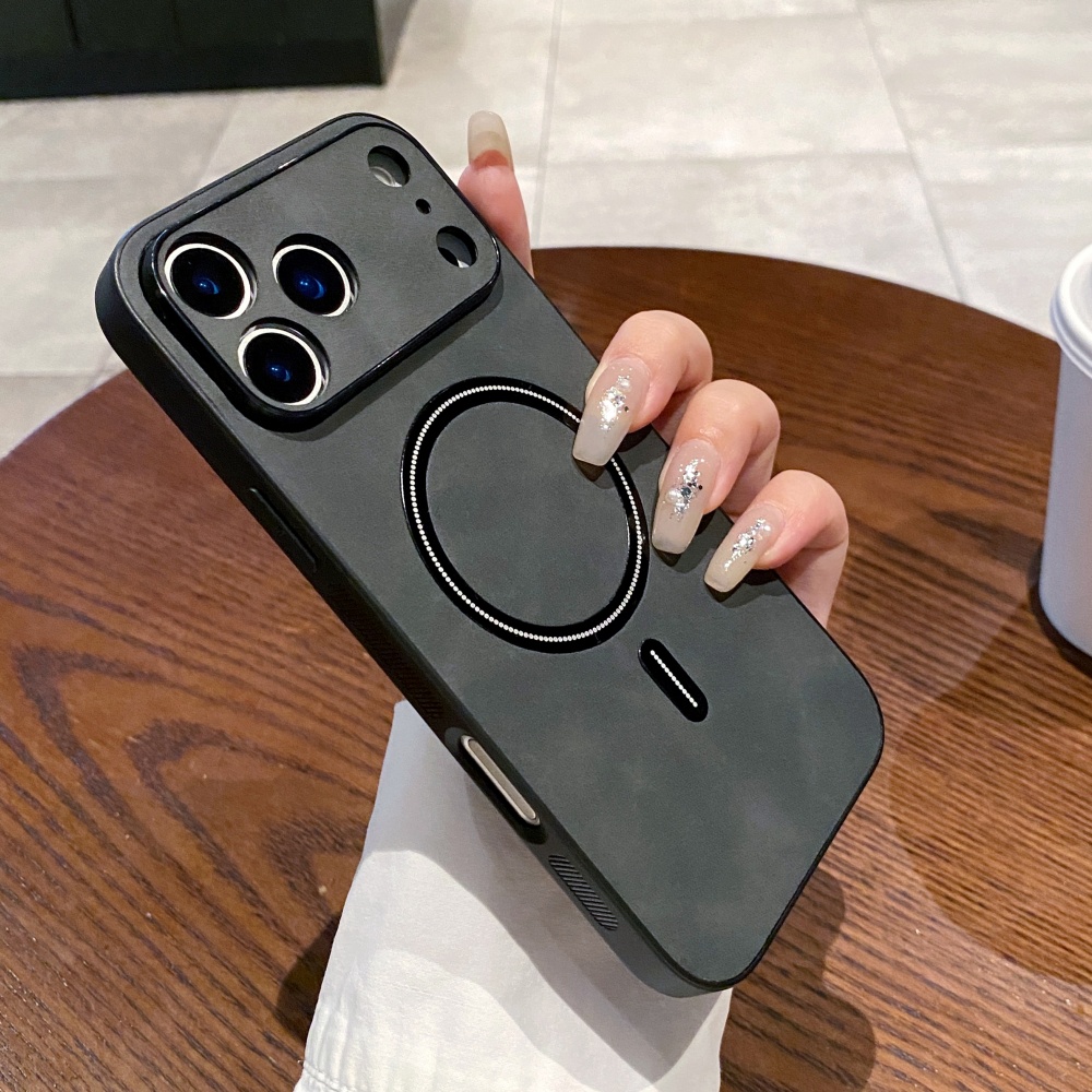 حافظة مغناطيسية من جلد الغنم غ - مراجعة Camera Leather Case وسعره
