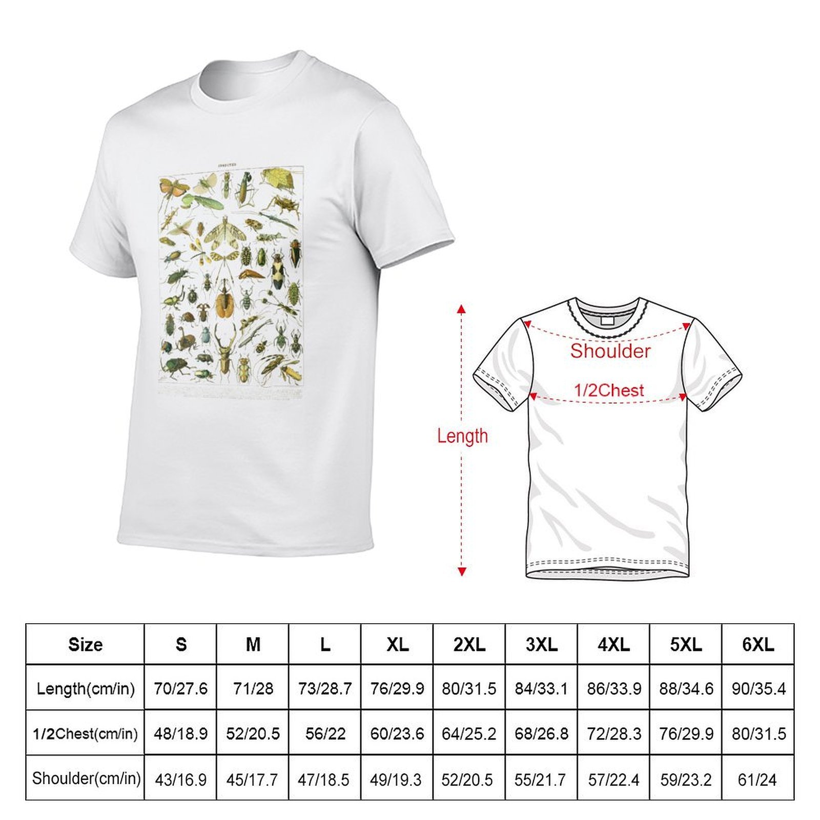 تي شيرت Vintage Insect Collect - مراجعة Collectible Vintage T Shirts وسعره