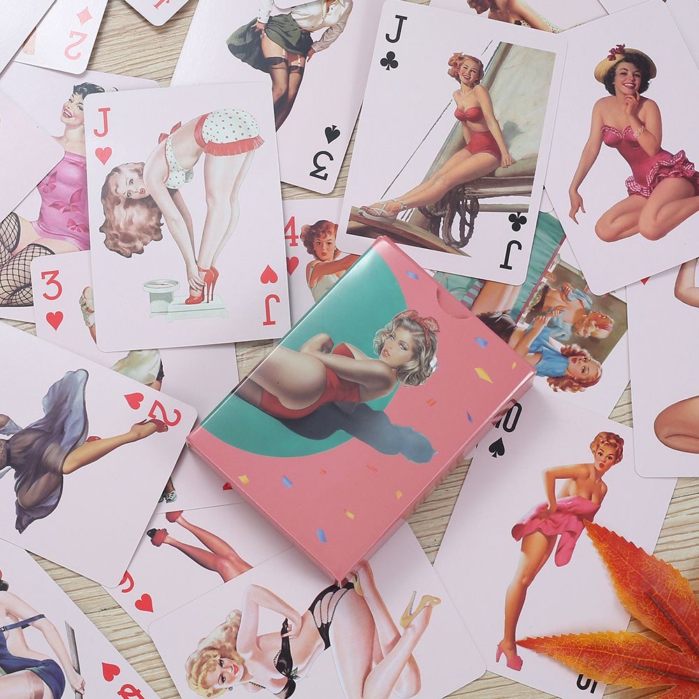 أوراق لعب بيكيني مثيرة عتيقة،  - مراجعة Vintage Collectible Playing Cards وسعره