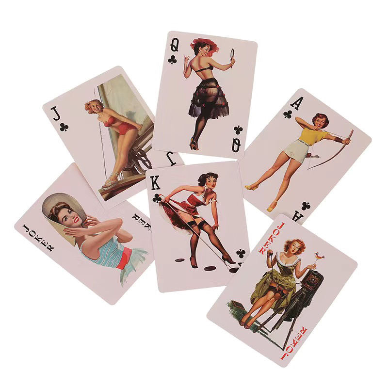 أوراق لعب بيكيني مثيرة عتيقة،  - مراجعة Vintage Collectible Playing Cards وسعره