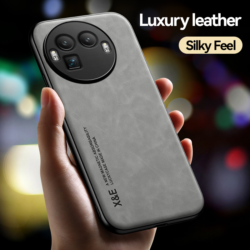 غطاء حماية مغناطيسي فاخر لهوات - مراجعة Camera Leather Case وسعره