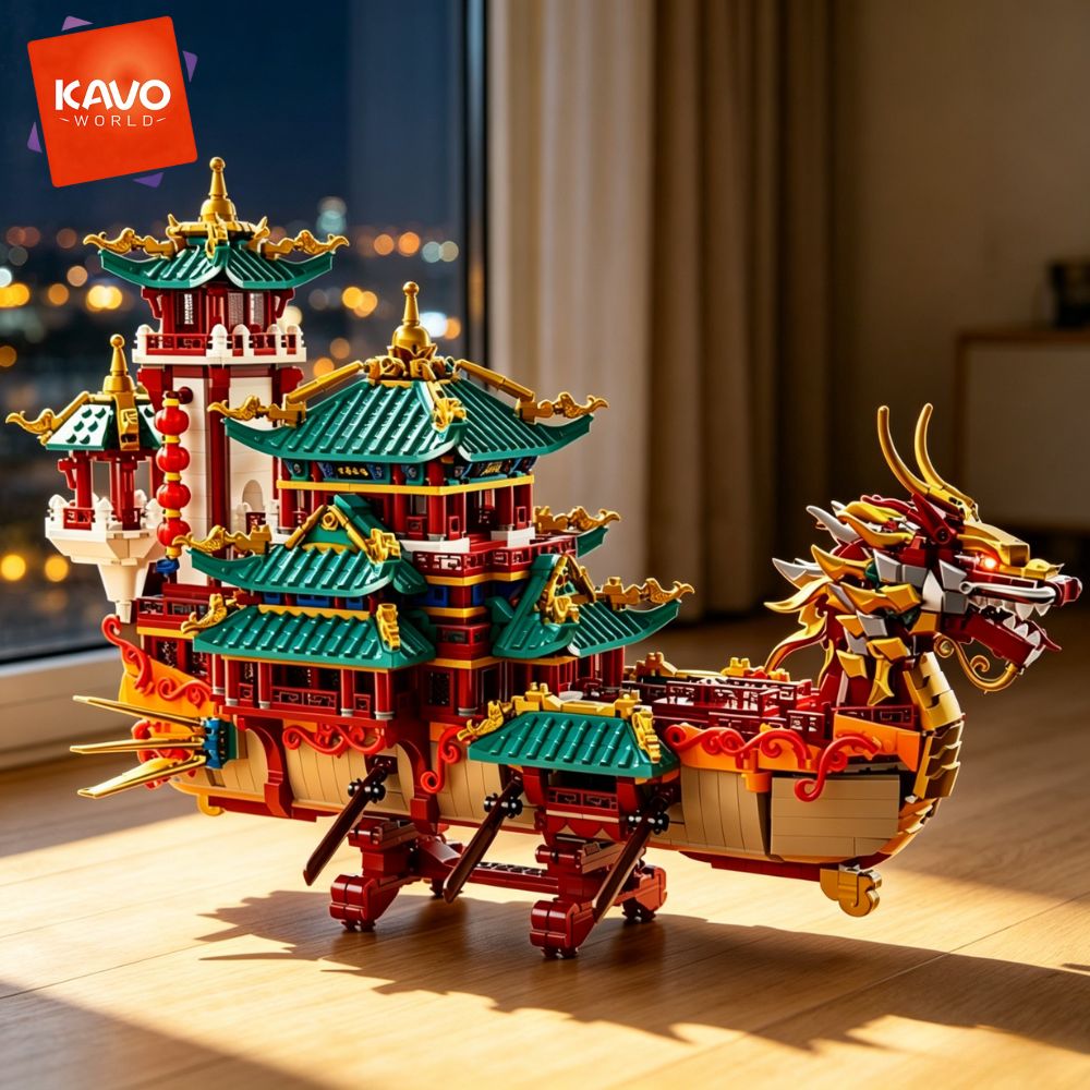 KAVOWORLD 2453 قطعة مكعبات بنا - مراجعة Vintage Toys Collector وسعره