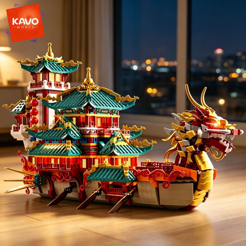 KAVOWORLD 2453 قطعة مكعبات بنا - مراجعة Vintage Toys Collector وسعره