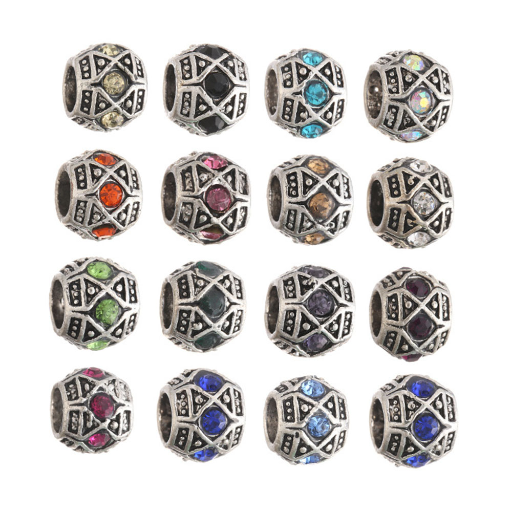 10 قطع من الخرز المعدني الفضي  - مراجعة Vintage Jewelry Collection وسعره