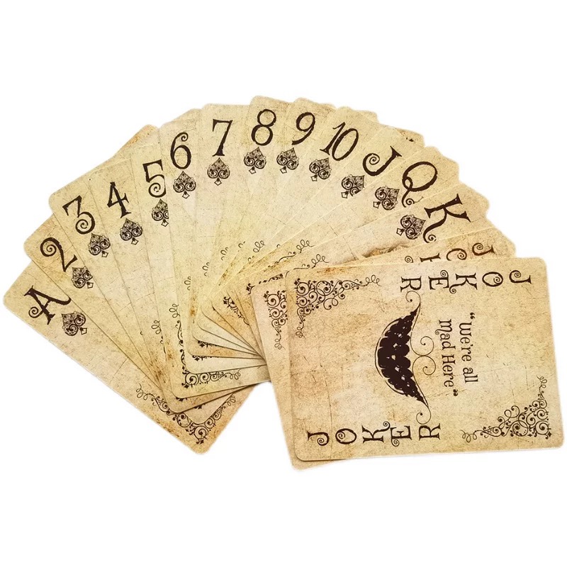 54 قطعة بوكر ورقي عتيق من أليس - مراجعة Vintage Collectible Playing Cards وسعره