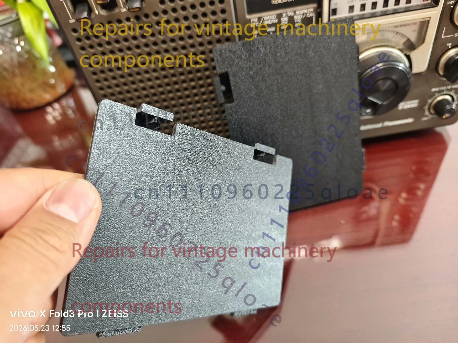 غطاء بطارية بديل واحد لراديو ب - مراجعة Vintage Radio Repair وسعره