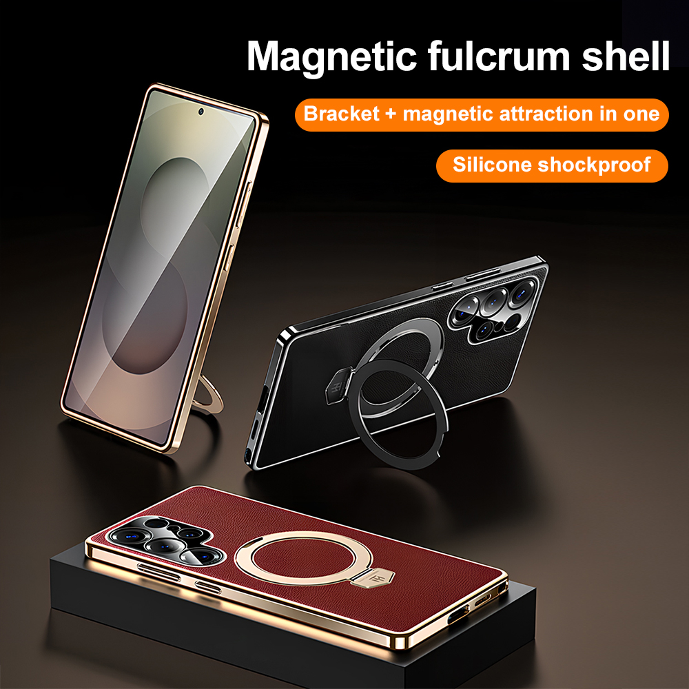جراب هاتف مغناطيسي جديد لـ Mag - مراجعة Camera Leather Case وسعره