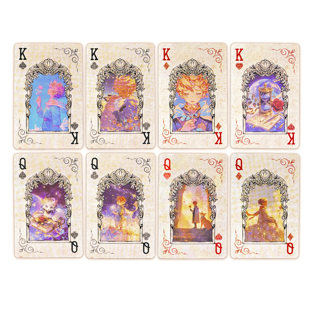 55 قطعة من أوراق اللعب الأمير  - مراجعة Vintage Collectible Playing Cards وسعره