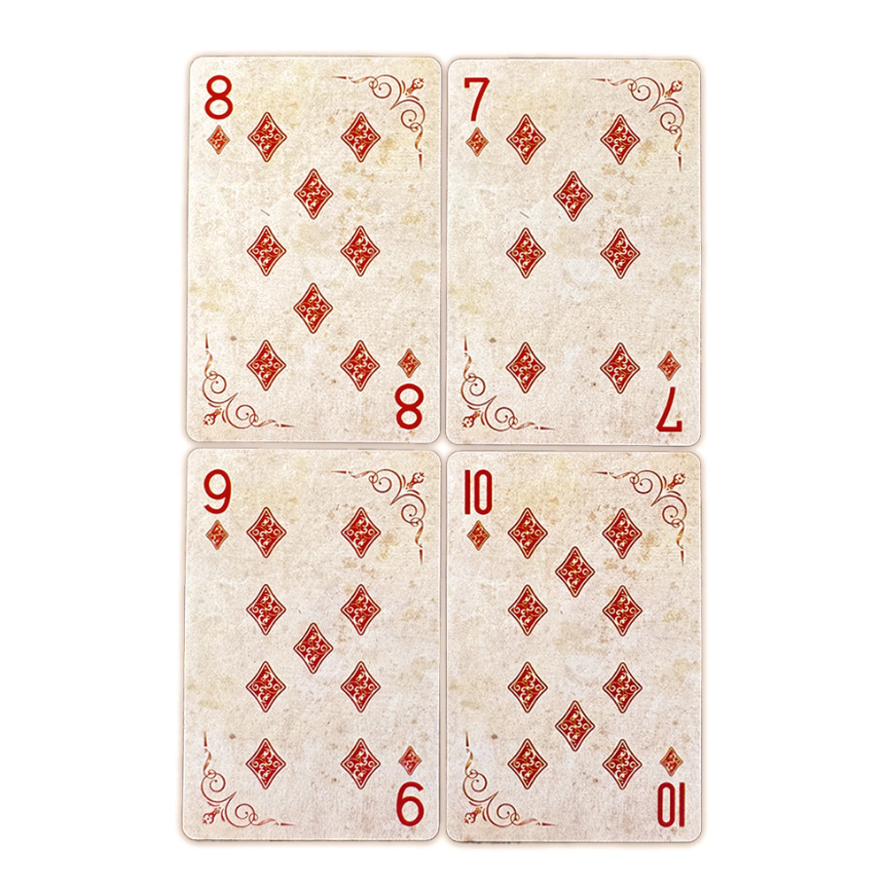 55 قطعة من أوراق اللعب الأمير  - مراجعة Vintage Collectible Playing Cards وسعره
