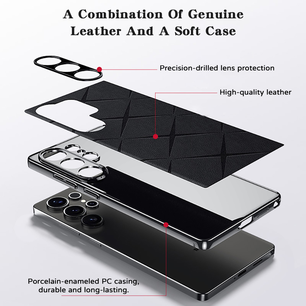 طلاء الجلود لسامسونج S25 الترا - مراجعة Camera Leather Case وسعره