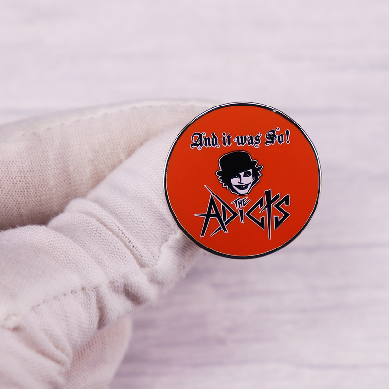 The- Adicts المينا دبوس خمر رو - مراجعة Vintage Collectible Pins وسعره