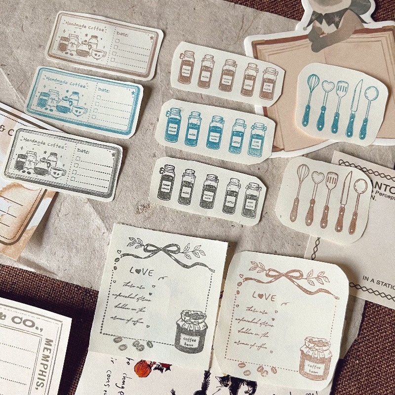 Moonlight INS ختم خشبي بتصميم  - مراجعة Vintage Collectible Stamps وسعره
