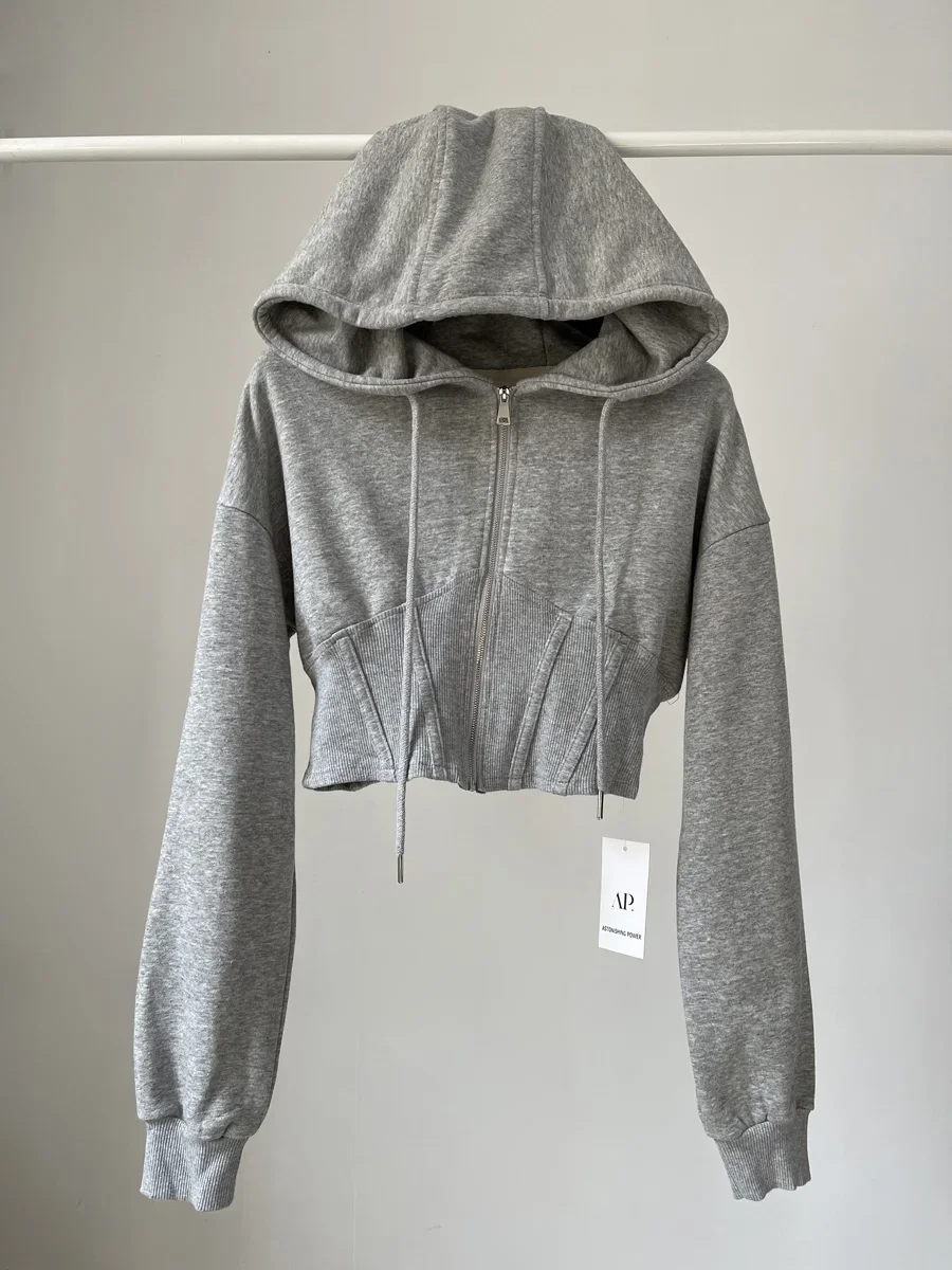 قطع علوية قصيرة سترات عصرية لل - مراجعة Vintage Zip Hoodie وسعره
